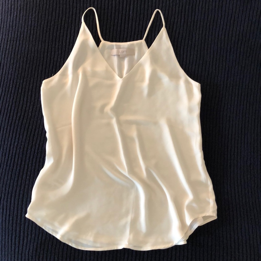 White Razorback tank